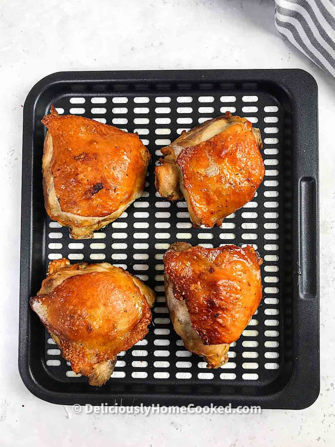 Boiled chicken thighs (how to boil chicken thighs) Deliciously Home