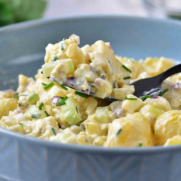Classic Potato salad with pickles
