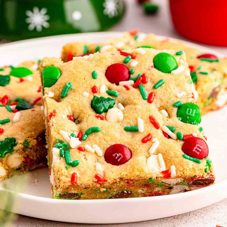 Christmas cookie bars recipe