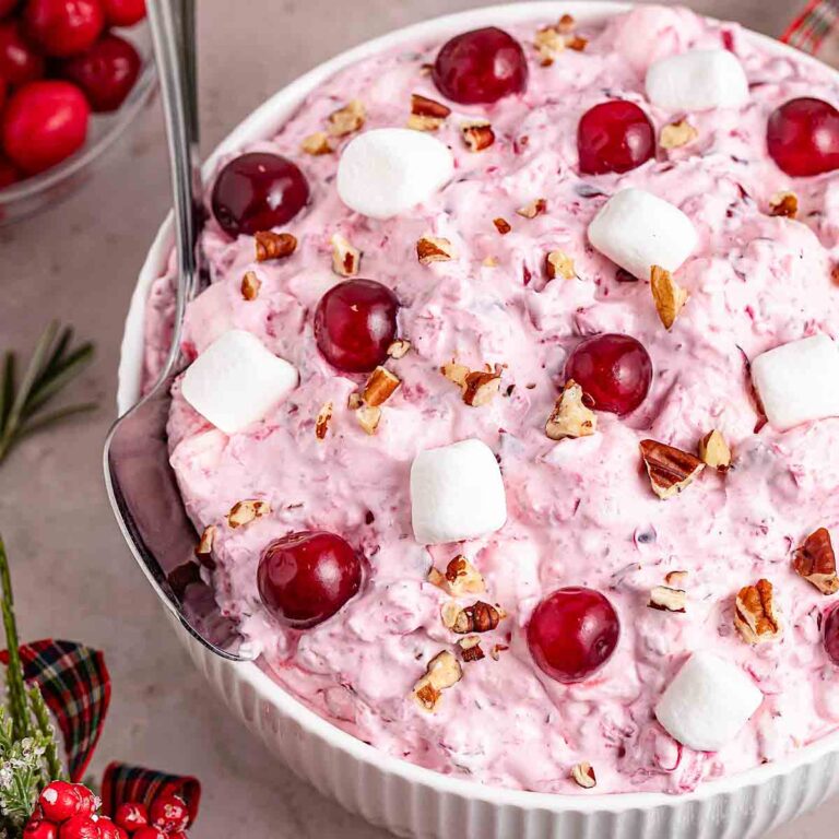 Cranberry fluff salad
