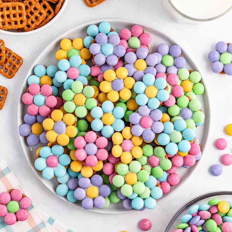 Spring Flower pretzels