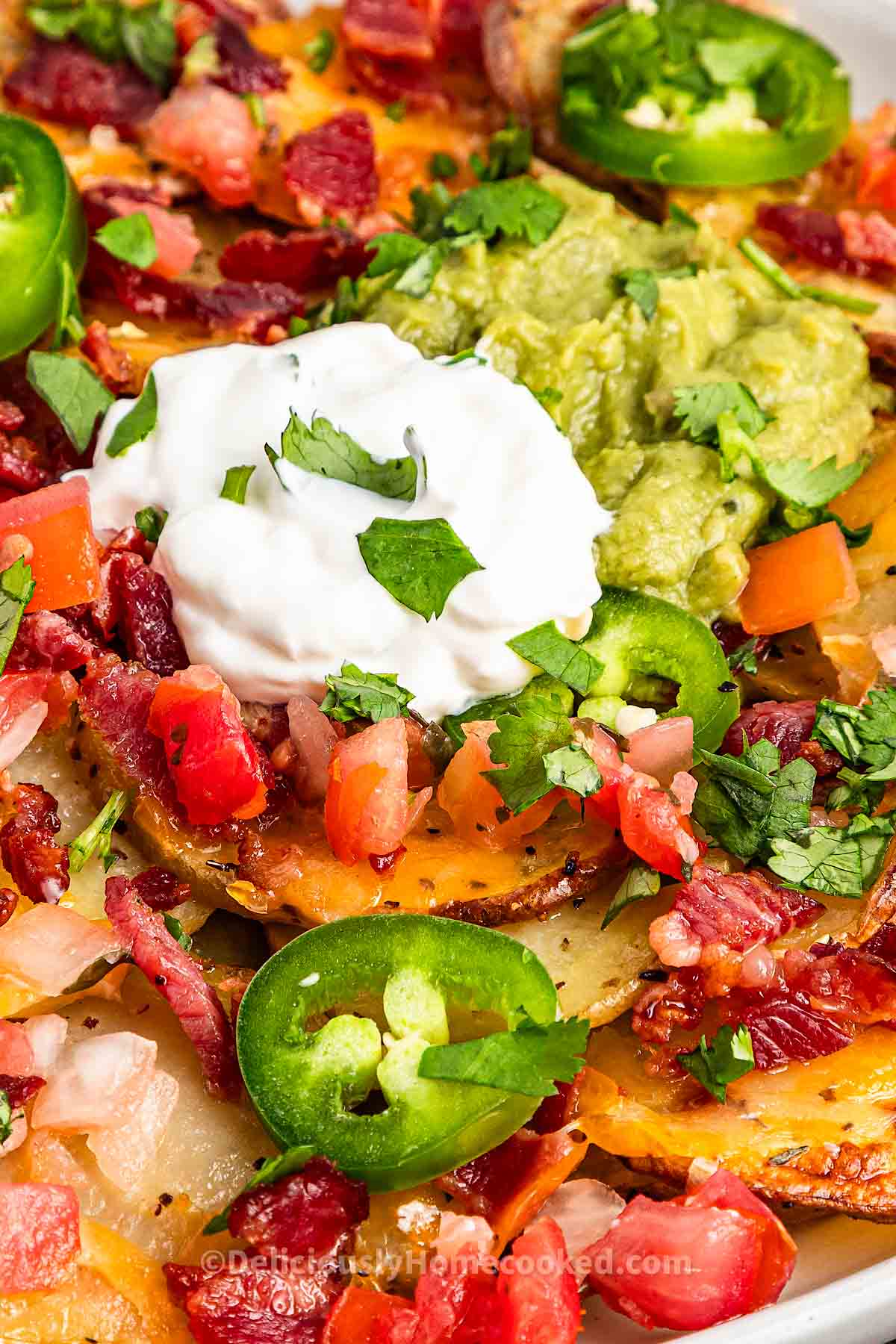 Irish nachos - Deliciously Home Cooked