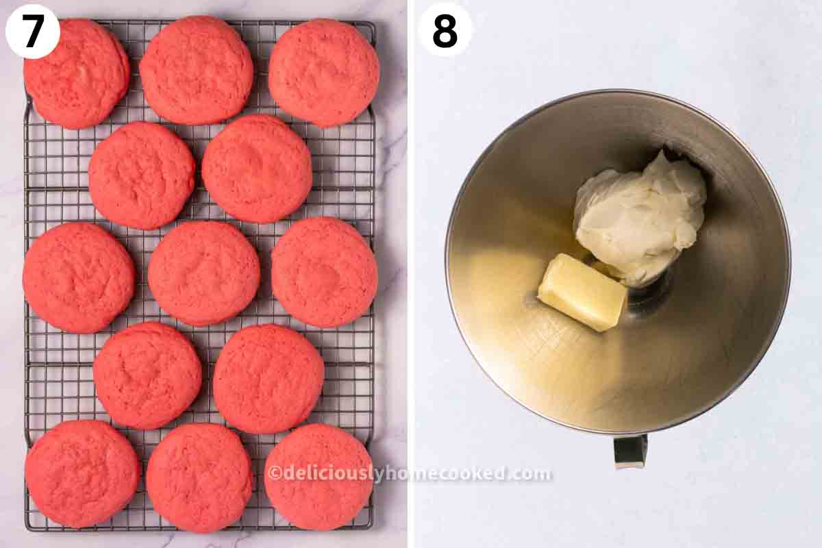 Crumbl Pink Velvet Cookies Copycat Recipe